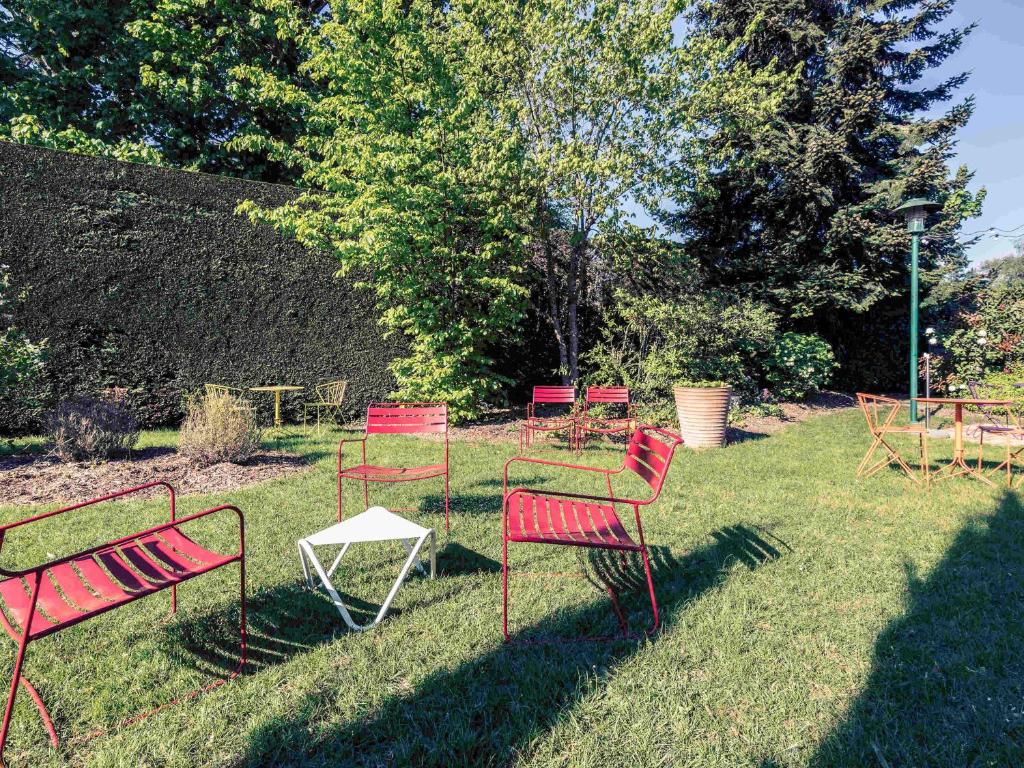 Zahrada ubytování Mercure Bourg En Bresse