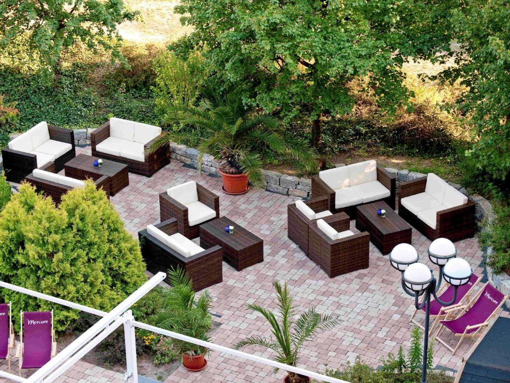 Zahrada ubytování Mercure Residenz Frankfurt Messe