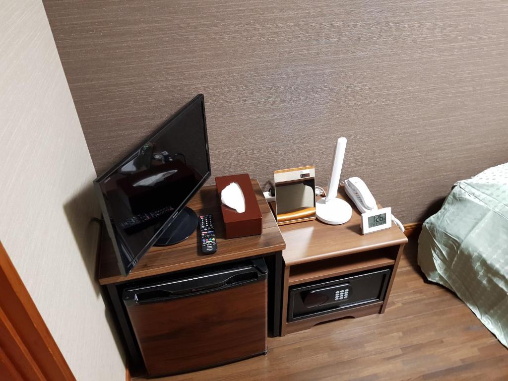 TV a/nebo společenská místnost v ubytování Guesthouse Zink