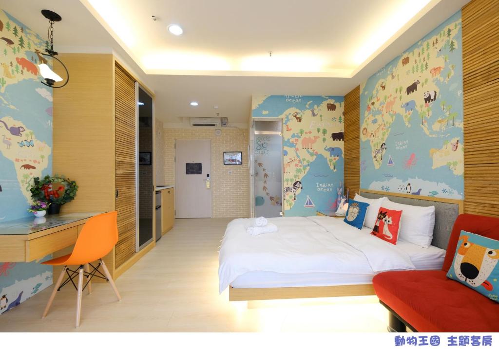 Postel nebo postele na pokoji v ubytování 85 Asia Hotel