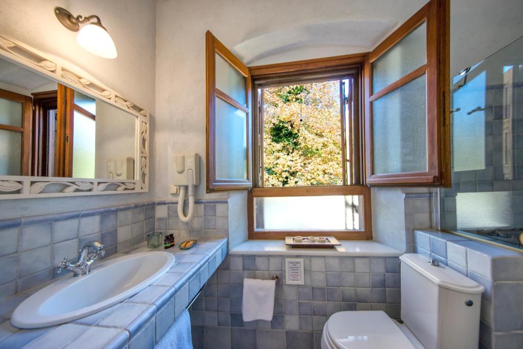 Koupelna v ubytování Amanita boutique hotel