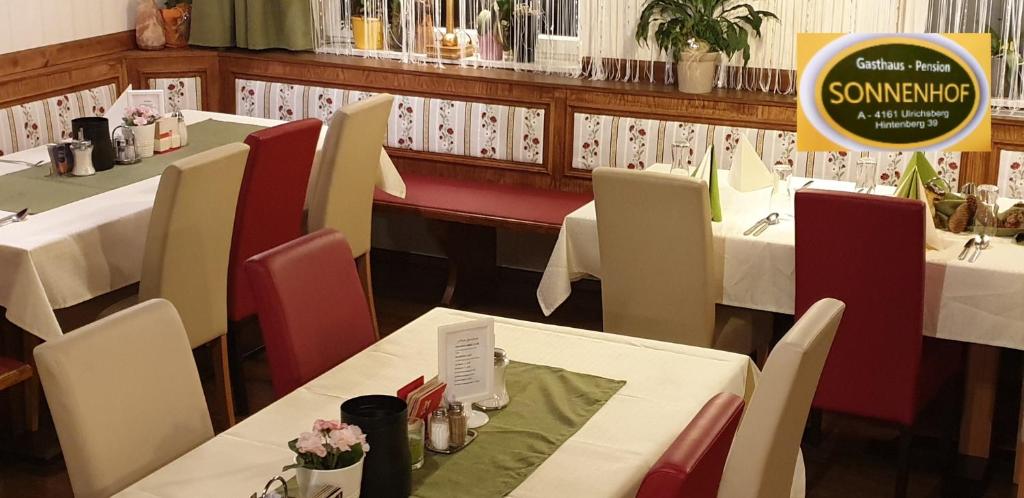 Restaurace v ubytování Landhotel SONNENHOF MotorradKrauk