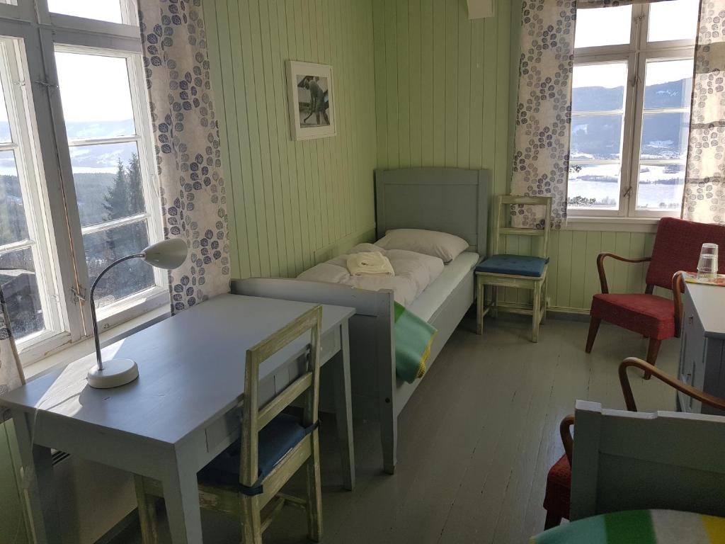 Posezení v ubytování Granum Gård