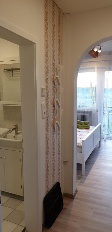 Kuchyň nebo kuchyňský kout v ubytování Landhotel SONNENHOF MotorradKrauk