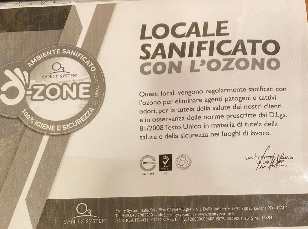 Certifikát, hodnocení, plakát nebo jiný dokument vystavený v ubytování Hotel Kristina