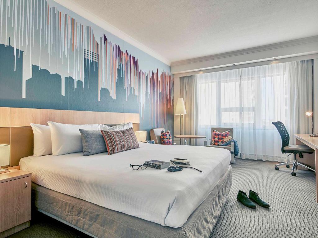 Postel nebo postele na pokoji v ubytování Mercure Perth
