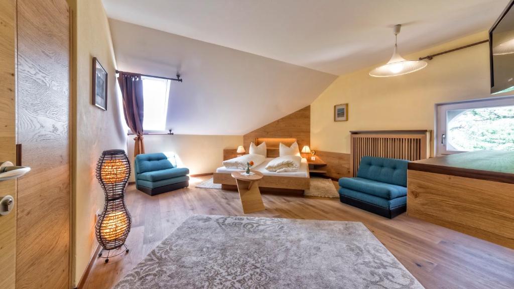 Posezení v ubytování Hotel Brückenwirt