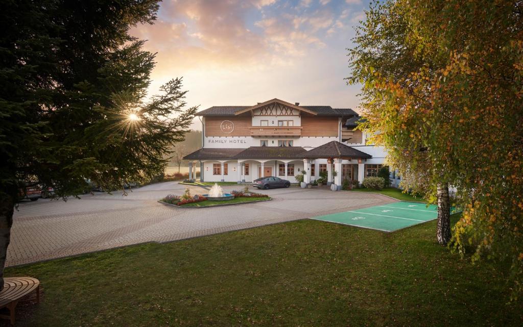 Zahrada ubytování Lisi Family Hotel