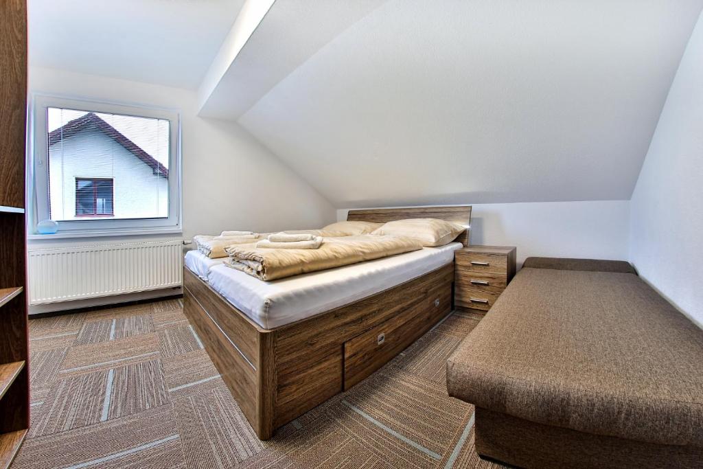 Posezení v ubytování Apartmany za Rohom