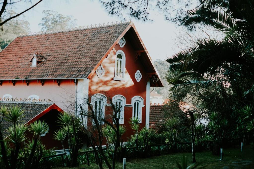 Zahrada ubytování Challet Fonte Nova