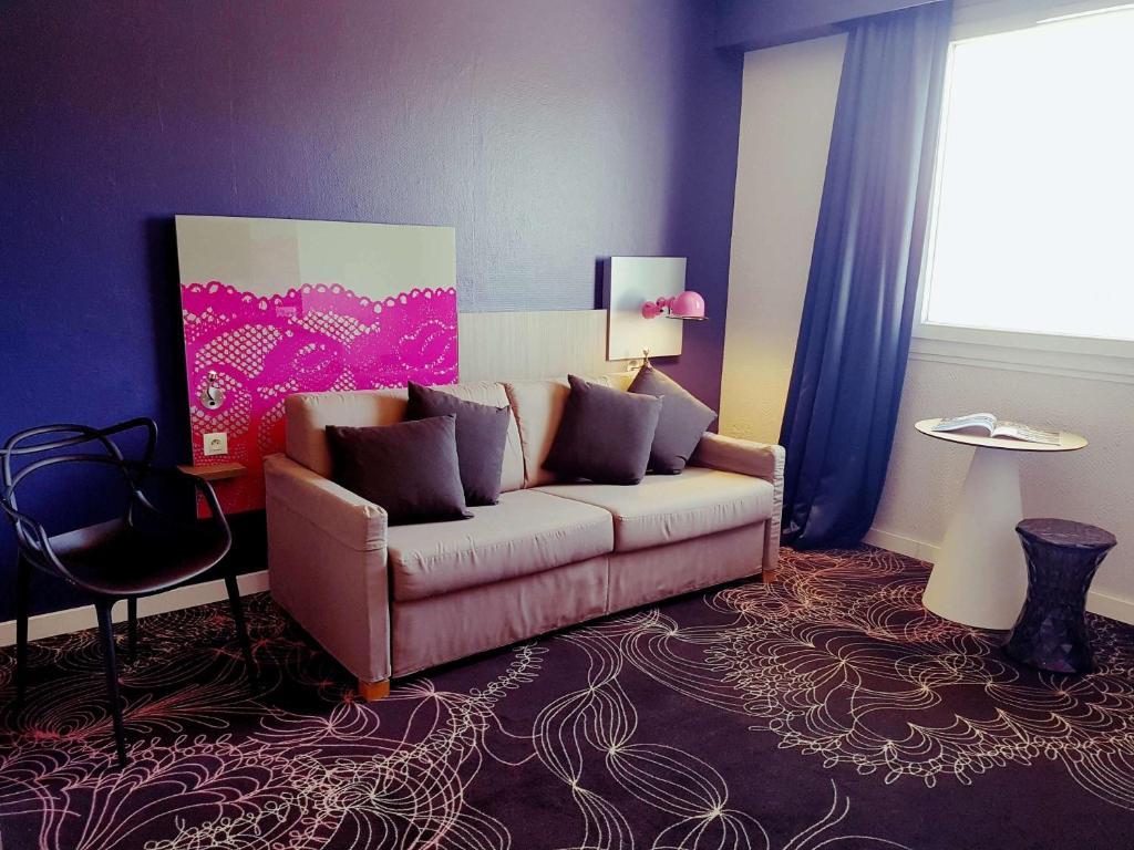 Posezení v ubytování ibis Styles Arles Palais des Congrès