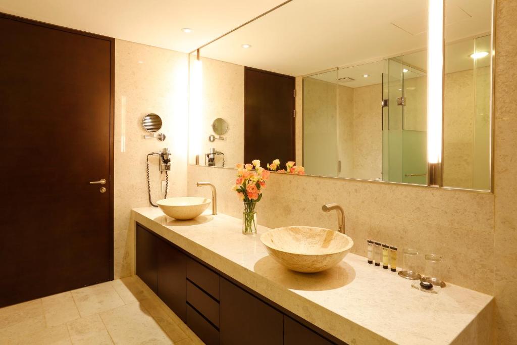 Koupelna v ubytování Grand Mercure Ambassador Changwon