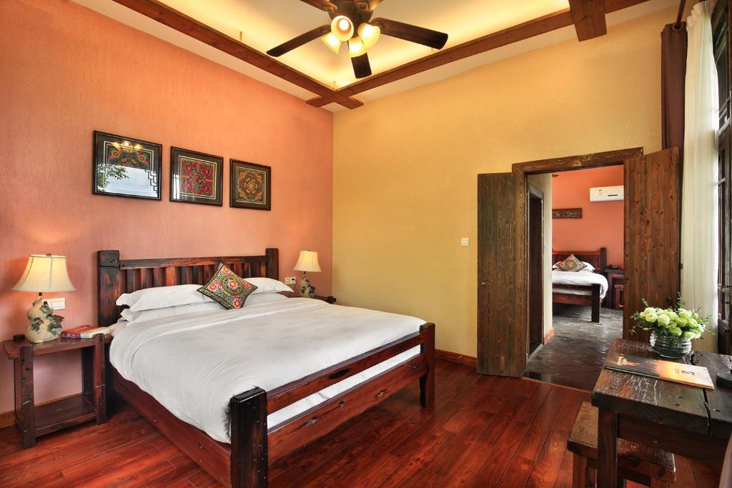 Yangshuo Mountain Nest Boutique Hotel - Suite Familiale De Luxe