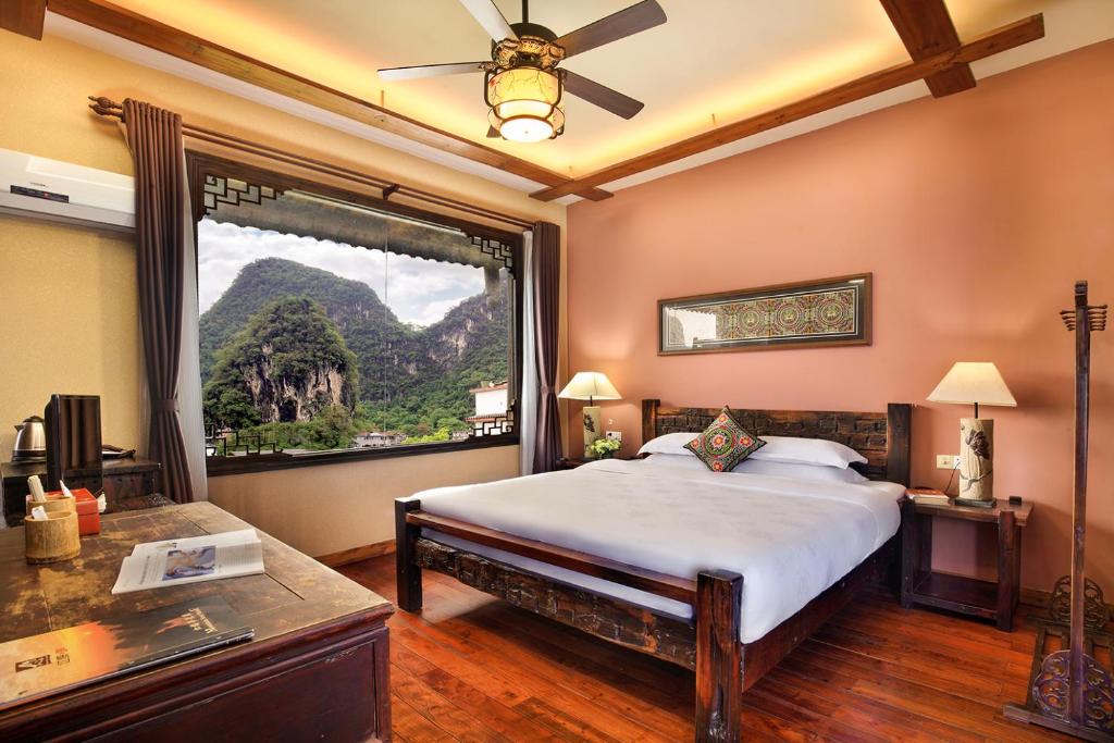 Yangshuo Mountain Nest Boutique Hotel - Suite De Lit King