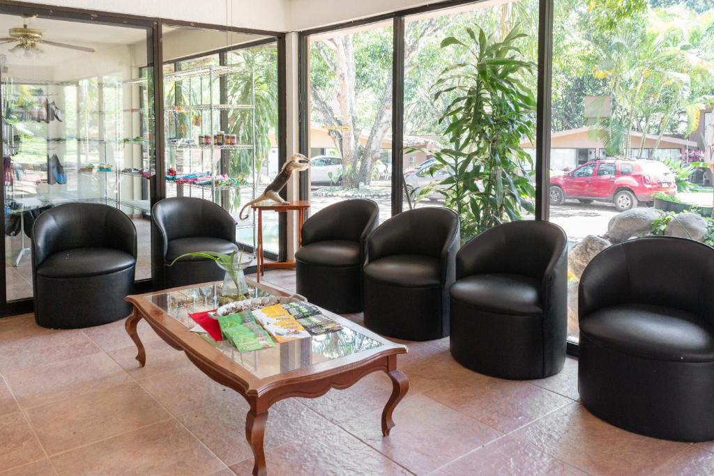 Posezení v ubytování Cotlamani Hotel Aventura