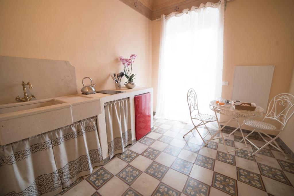 Posezení v ubytování Aria di Vico Aparthotel