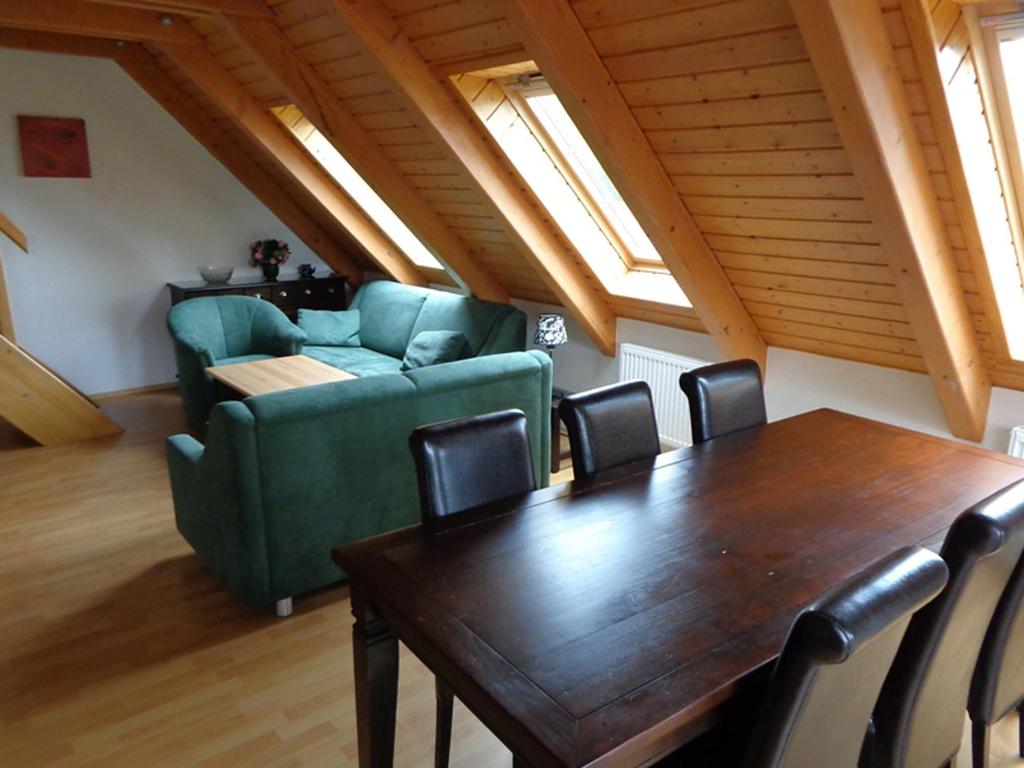 Posezení v ubytování Lipno Lake Apartment