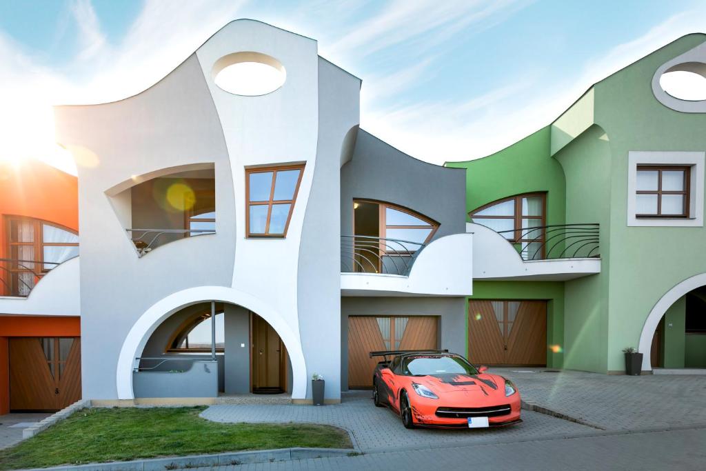 Budova, kde se apartmán nachází