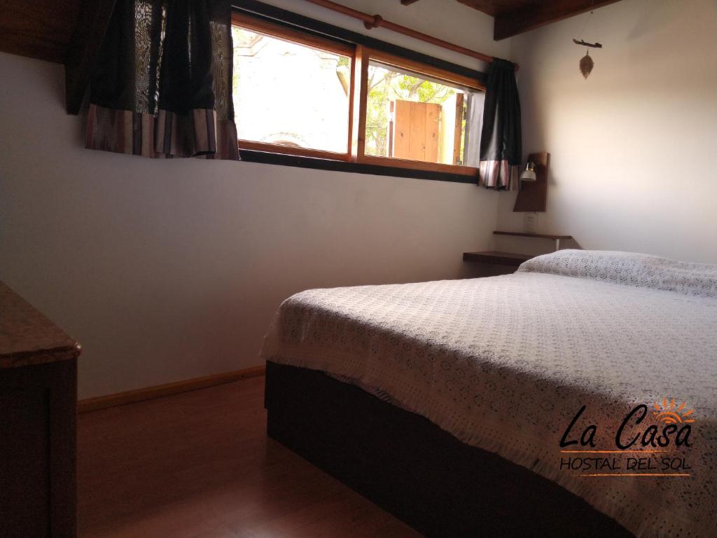Postel nebo postele na pokoji v ubytování La casa de Hostal del Sol