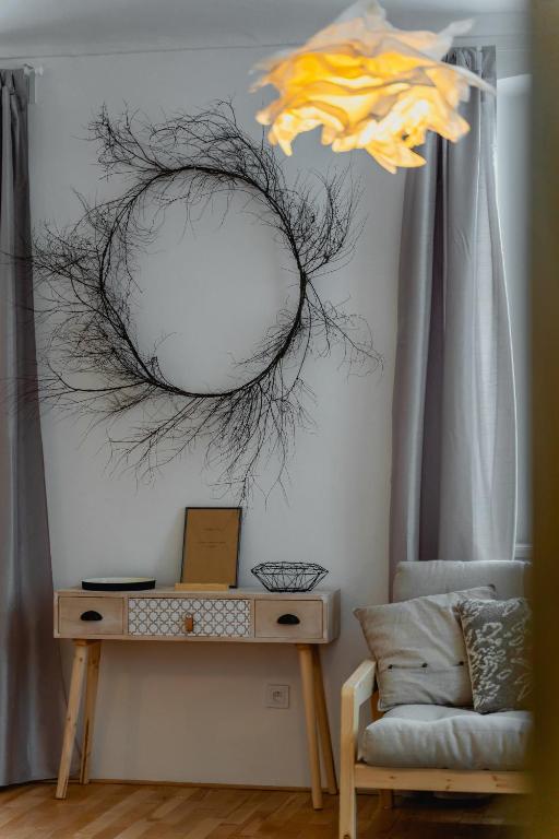 Posezení v ubytování Stará Škola Hedeč