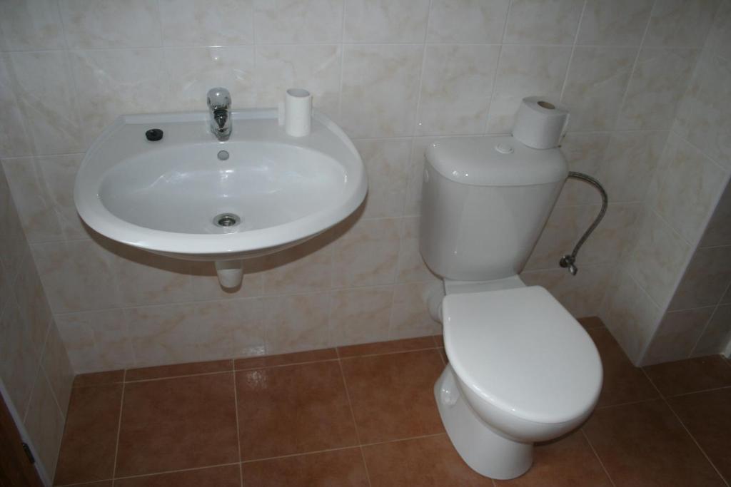 Koupelna v ubytování Holiday House Javornik