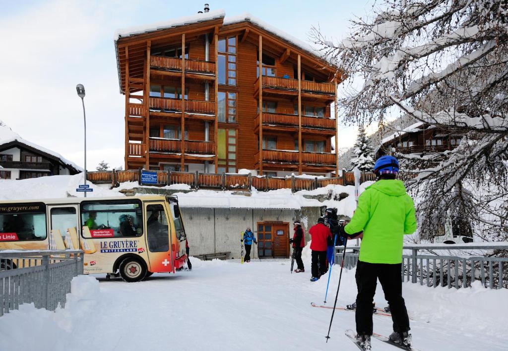 Chalet Z`Wichjehüs v zimě