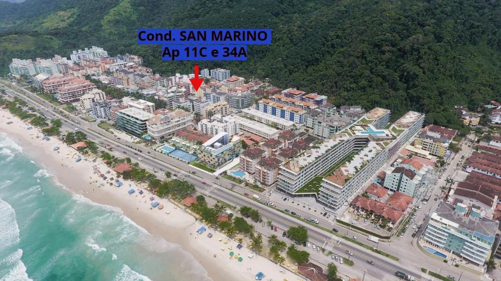  PRAIA GRANDE- UBATUBA- parte nobre - Cond SAN MARINO