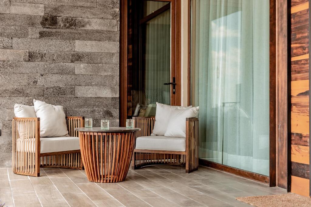 Posezení v ubytování Casa Raíces Hotel Luxury & Viñedo