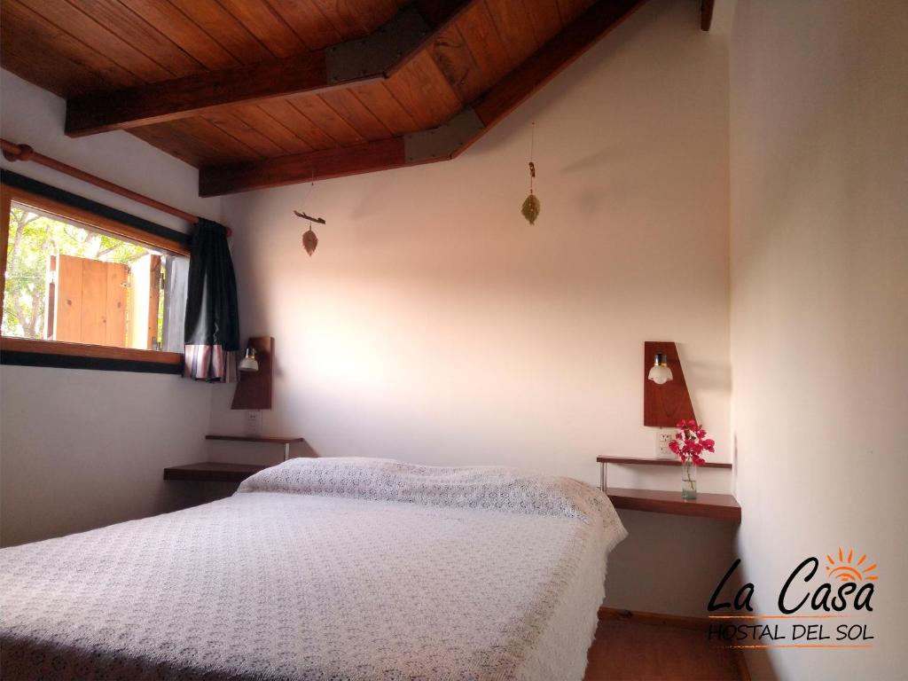 Postel nebo postele na pokoji v ubytování La casa de Hostal del Sol