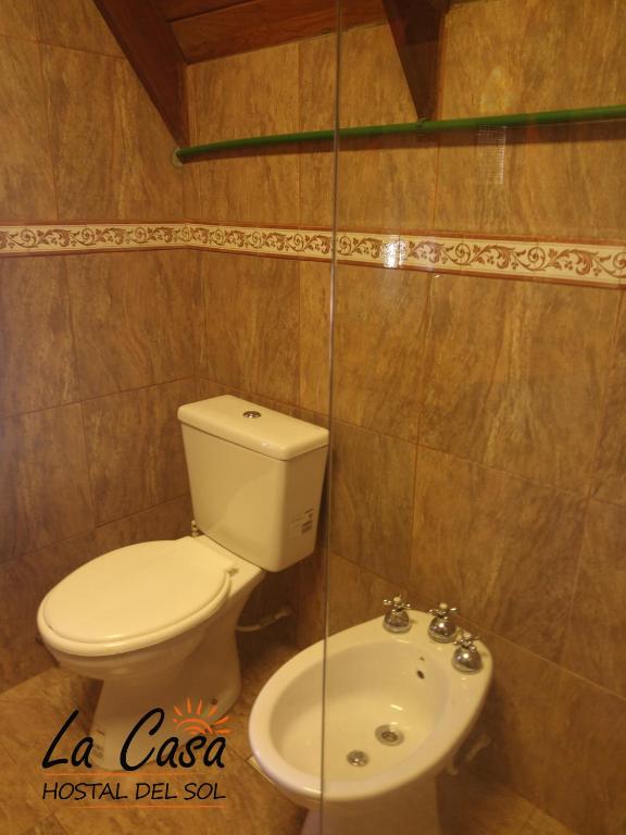 Koupelna v ubytování La casa de Hostal del Sol
