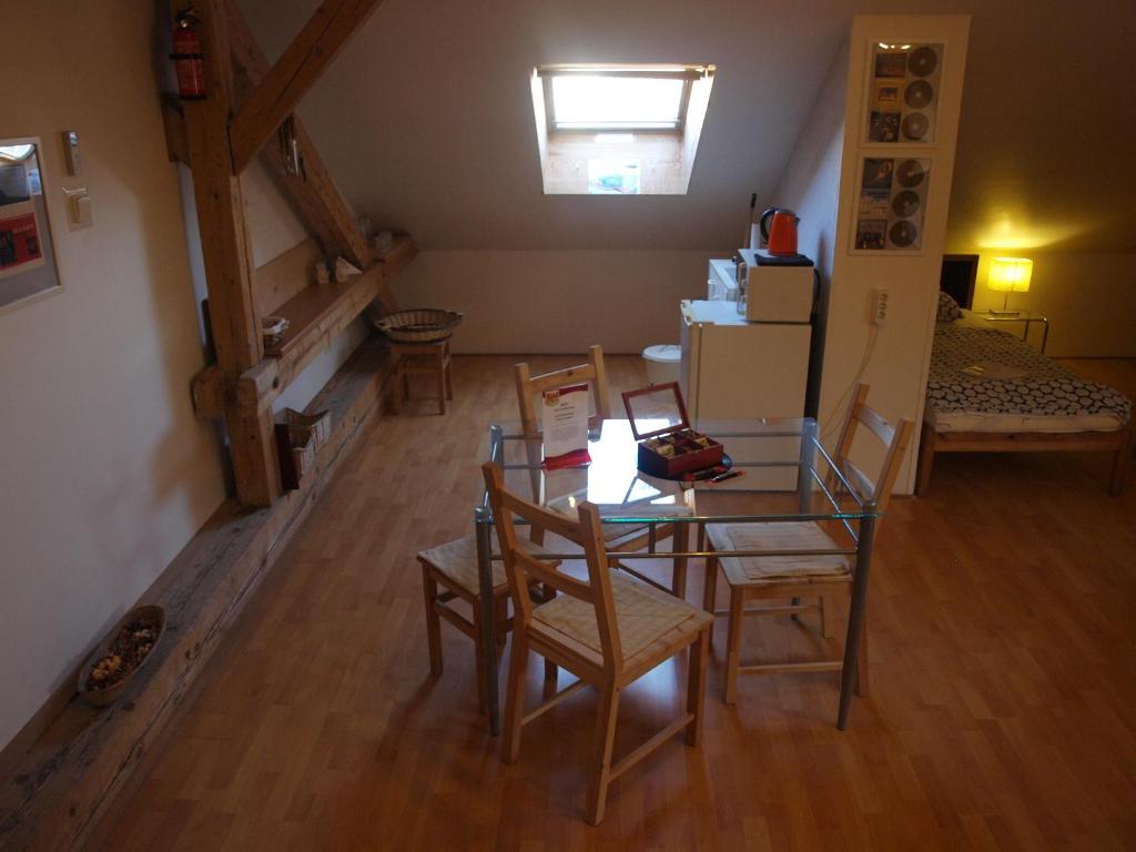 Posezení v ubytování Apartmány Rossa