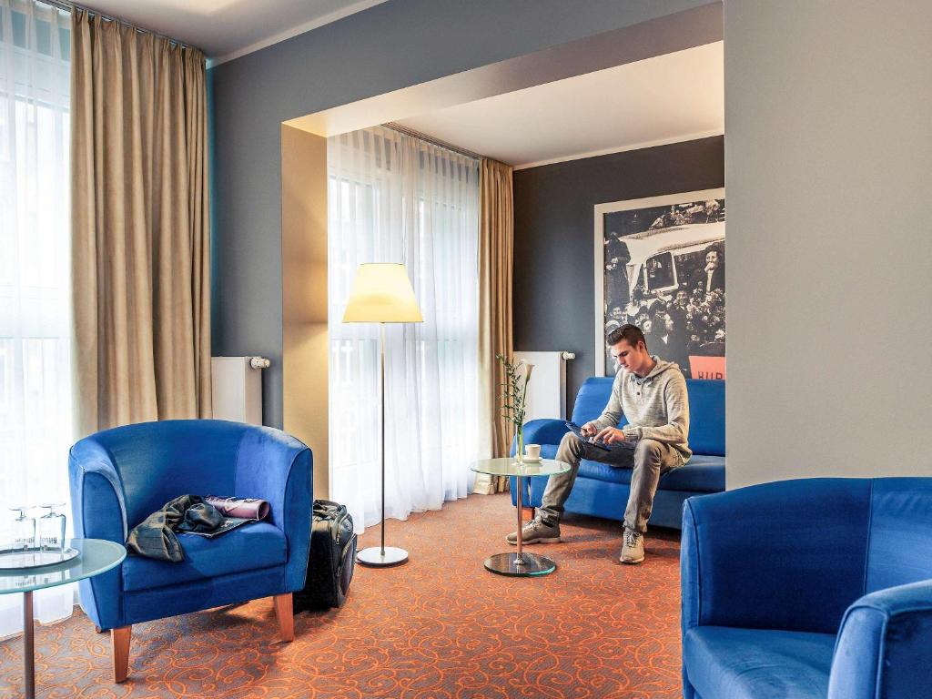 Posezení v ubytování Mercure Hotel & Residenz Berlin Checkpoint Charlie