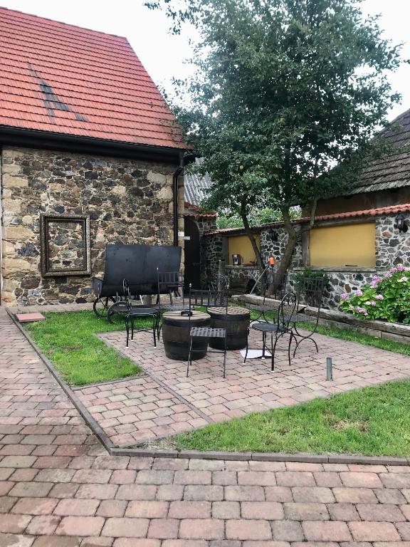 Zahrada ubytování Penzion Hrádecký Dvůr