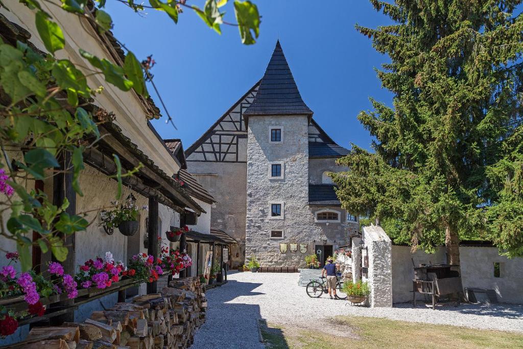 Zahrada ubytování Hrad Vildstejn