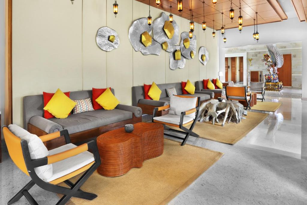 Posezení v ubytování The Seminyak Beach Resort & Spa