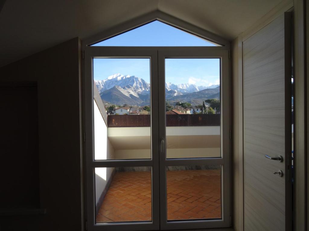 Nespecifikovaný výhled na hory nebo výhled na hory při pohledu z bed and breakfast