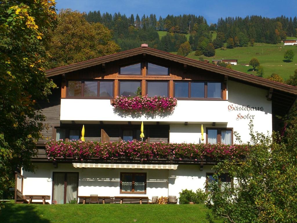 Zahrada ubytování Gästehaus Hofer