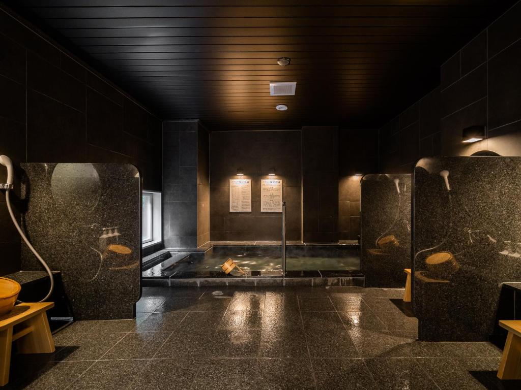 Posezení v ubytování Super Hotel Okayama Station Higashiguchi