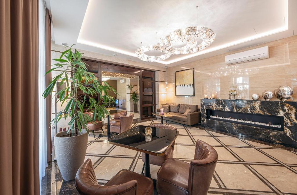 Posezení v ubytování Spa Hotel ULRIKA