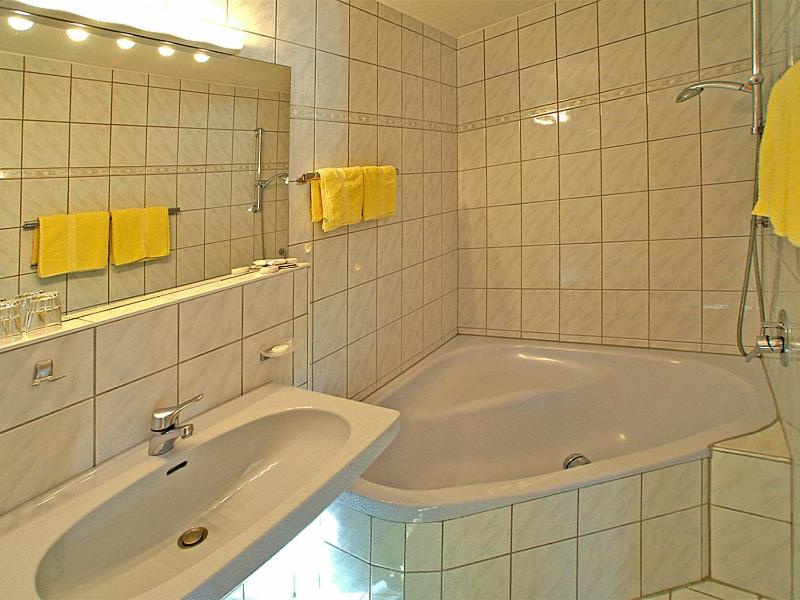 Koupelna v ubytování Hotel Hagerhof