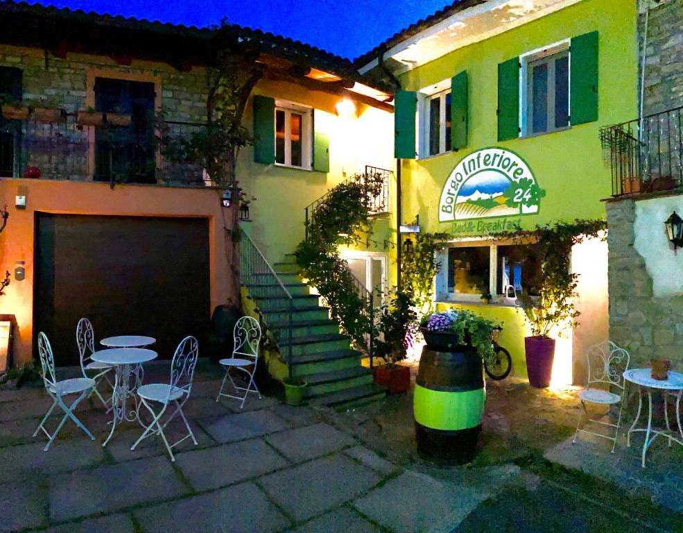 Budova, v ktorej sa ubytovanie bed & breakfast nachádza