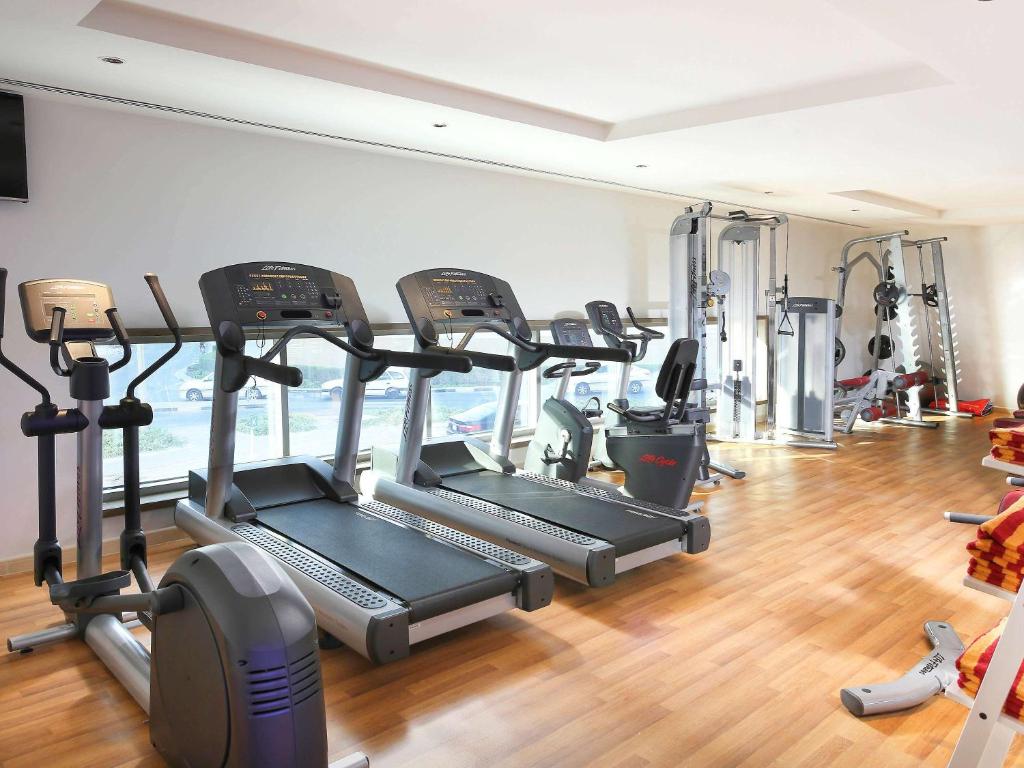 Fitness centrum a/nebo fitness zařízení v ubytování Ibis Styles Dubai Jumeira