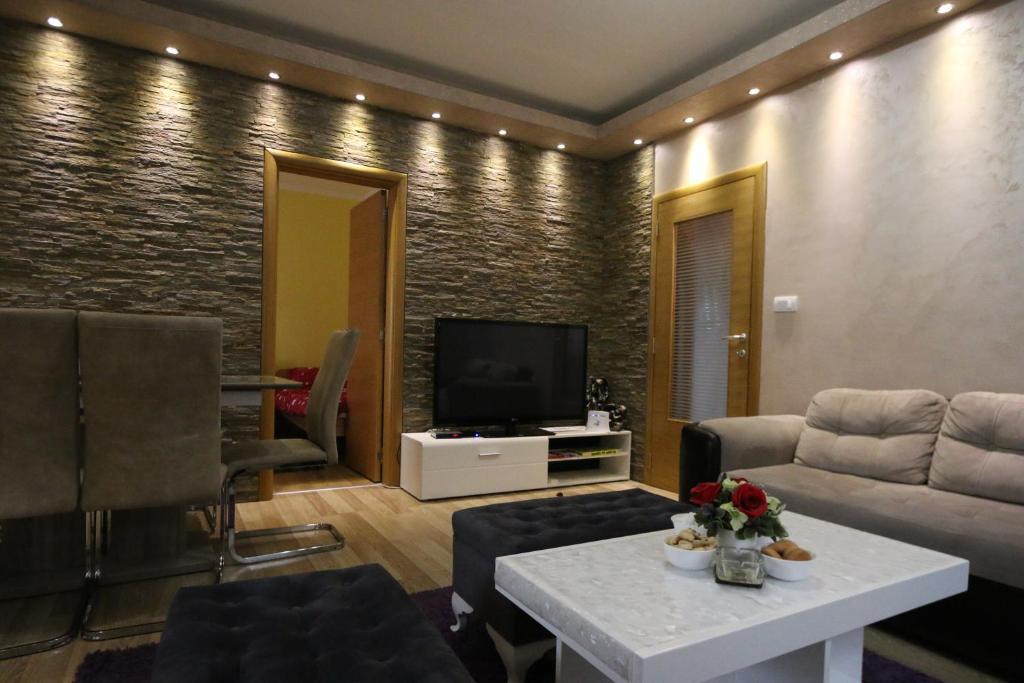 Prostor za sedenje u objektu Relax Apartment