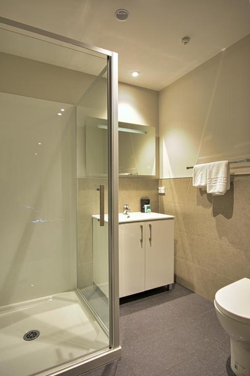 Vannituba majutusasutuses Autoline Motel Queenstown