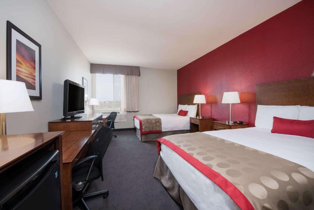 Bakken Airport XWA Hotel & Studios - 两张双人床的双人间 - 不吸烟