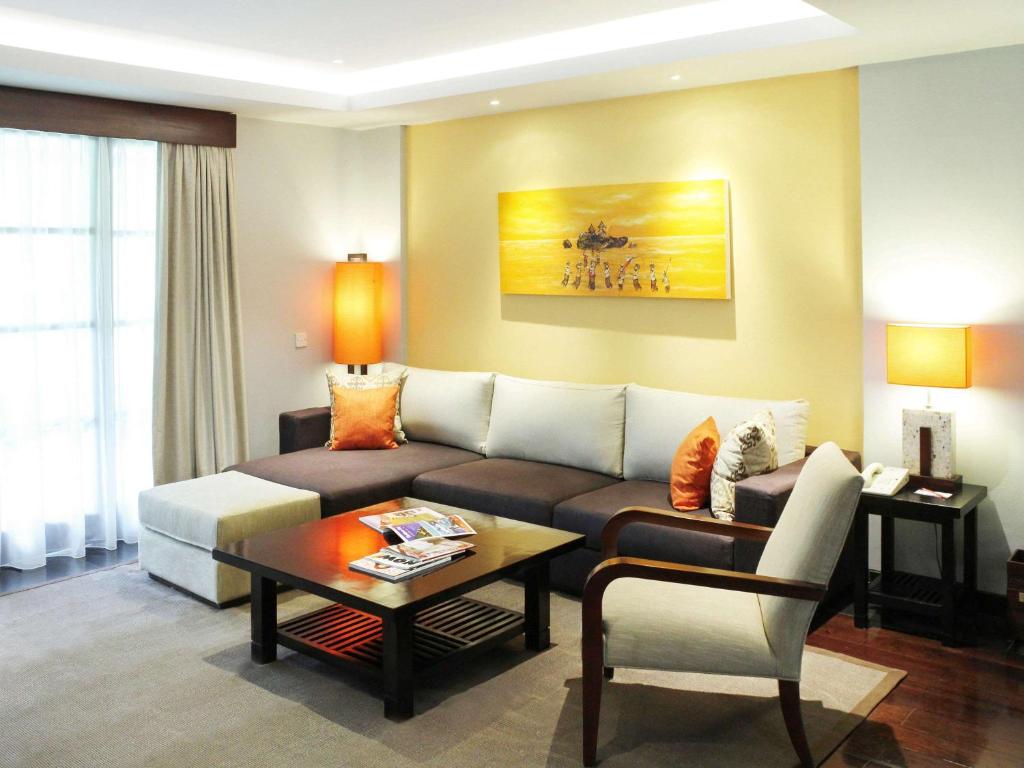 Posezení v ubytování Novotel Bali Nusa Dua