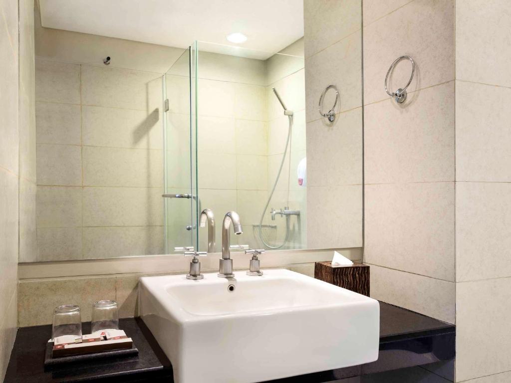 Koupelna v ubytování Ibis Styles Solo