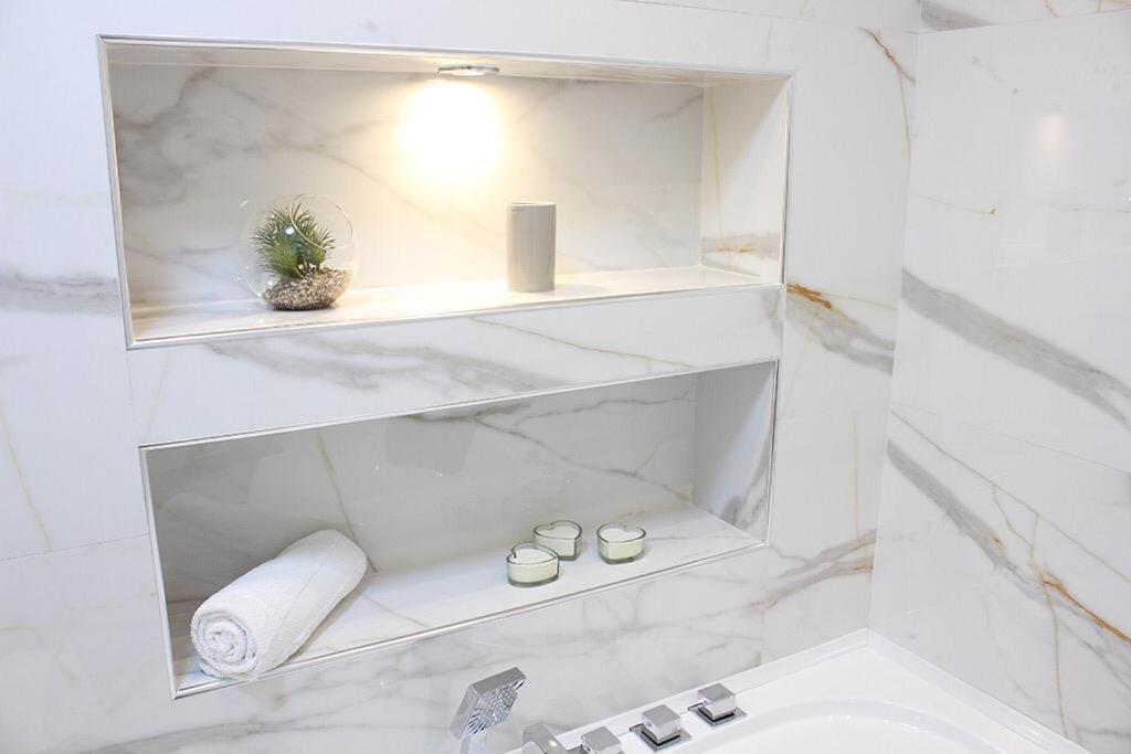 Koupelna v ubytování Bane Apartmani