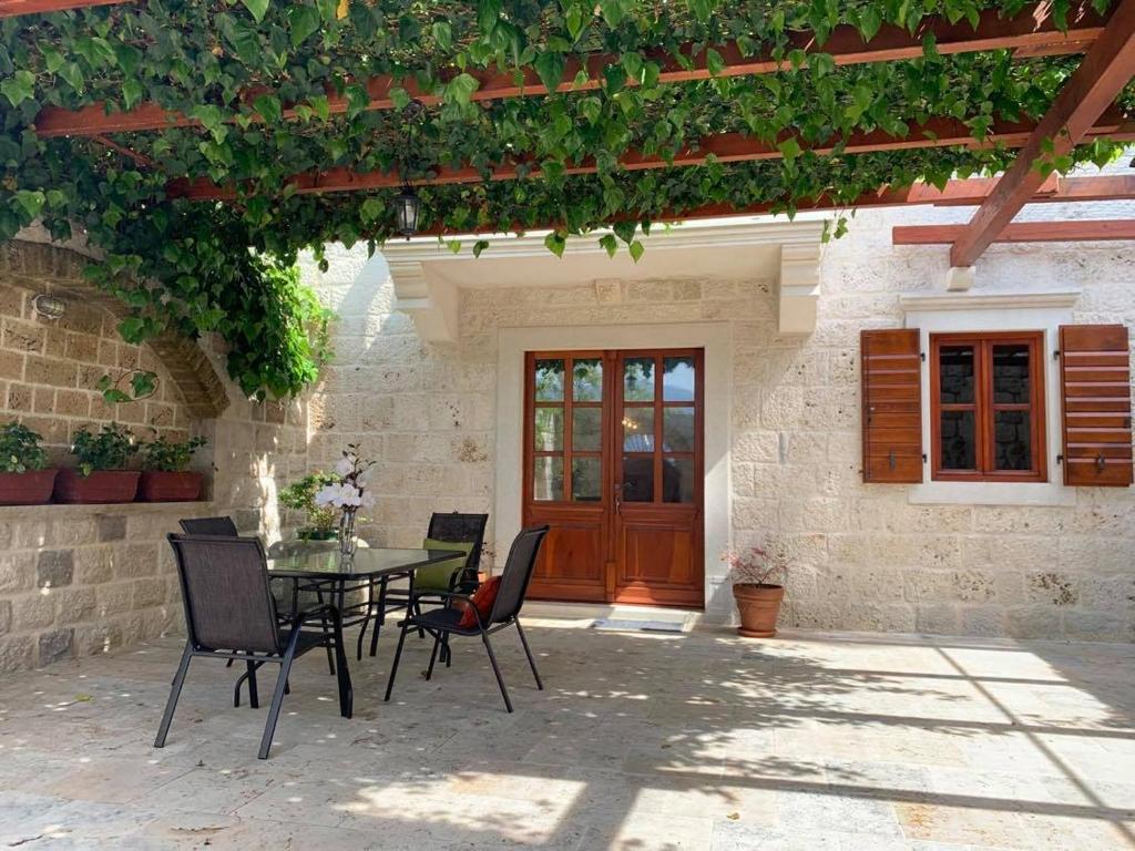 Patio nebo venkovní prostory v ubytování Stone house 264