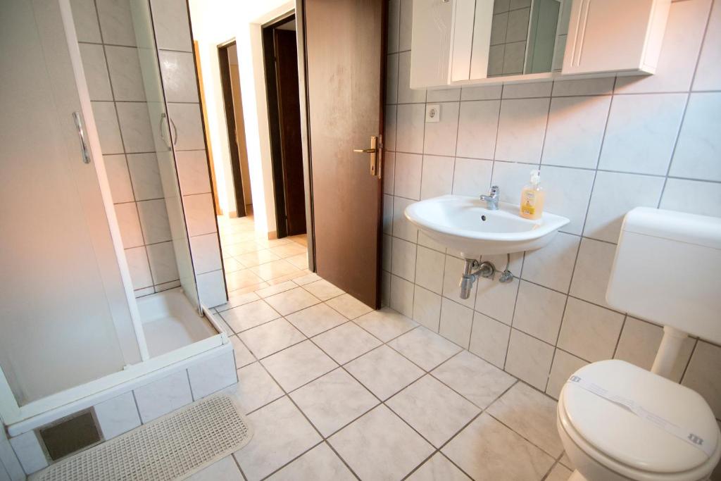 Kúpeľňa v ubytovaní Apartmani Jurić